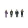 Diorama Collection Craft 053 Wedding People (2) (Model Train) 商品画像1 Thumbnail