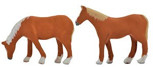 Diorama Collection Craft Horse (4) (Model Train)