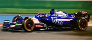 Visa Cash App RB Formula One Team VCARB 01 No.3 Bahrain GP 2024 Daniel Ricciardo (Diecast Car)