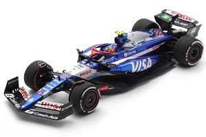 Visa Cash App RB Formula One Team VCARB 01 No.22 Saudi Arabian GP 2024 Yuki Tsunoda (Diecast Car)