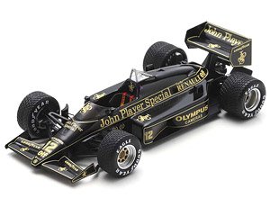 Lotus 97T No.12 Winner Belgium GP 1985 Ayrton Senna (Diecast Car)