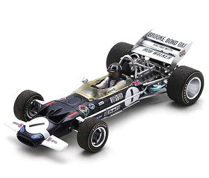 Lotus 49C No.1 5th Monaco GP 1970 Graham Hill (ミニカー)