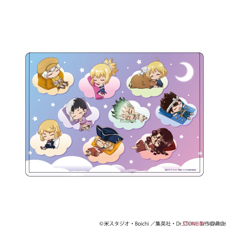 Chara Clear Case [Dr. Stone] 19 Scattered Design (Suya Chara Illust) (Anime Toy) Item picture1