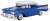 1957 Chevy Bel Air (White/Blue) (ミニカー) 商品画像1