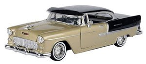 1955 Chevy Bel Air (Brown/Beige) (Diecast Car)