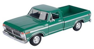 1977 Ford F-150 Custom (Green) (Diecast Car)