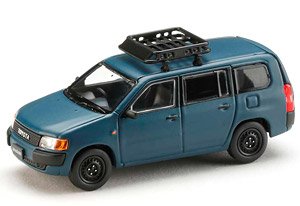 Toyota Probox Custom Version Mat Blue (Diecast Car)
