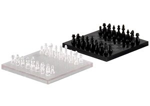 Pripra Figure de Chess (Clear x Black) (Plastic model)