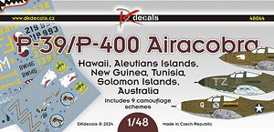 P-39/P-400 Aircobra `U.S. Army/Australia` Decal (Decal)