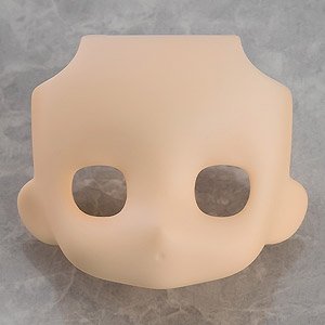 Nendoroid Doll Customizable Face Plate - Narrowed Eyes: Without Makeup (Almond Milk) (PVC Figure)