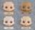 Nendoroid Doll Customizable Face Plate - Narrowed Eyes: Without Makeup (Almond Milk) (PVC Figure) Other picture2
