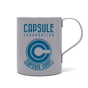 Dragon Ball Z Capsule Corporation Layer Stainless Mug Cup (Painted) (Anime Toy)