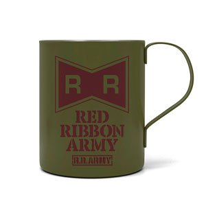 Dragon Ball Z Red Ribbon Army Layer Stainless Mug Cup (Painted) (Anime Toy)