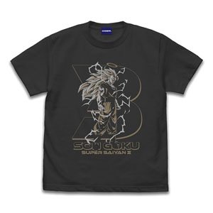 ドラゴンボールZ 超サイヤ人3 孫悟空 Tシャツ SUMI M (キャラクターグッズ)