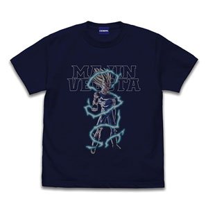 Dragon Ball Z Vegeta T-Shirt Navy XL (Anime Toy)