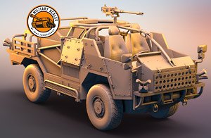 英・ジャッカル1高機動装甲車 (プラモデル)