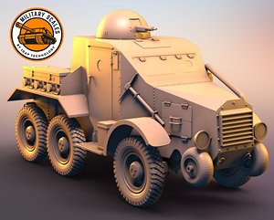 仏・ラフリーS15TOE装輪装甲車 (プラモデル)