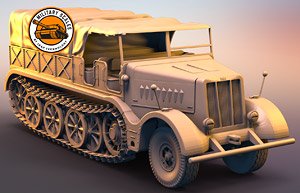 独・ファモ18トンハーフトラック・Sd.kfz.9 (プラモデル)