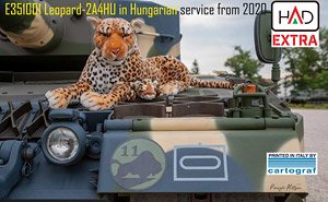 Leopard-2A4HU in Hungarian service from 2020- decal sheet (Decal)
