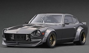 Nissan Fairlady Z (S30) STAR ROAD Gun Metallic (Diecast Car)