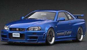 TRUST GReddy 34RX Blue Metallic (ミニカー)