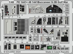 バッカニア S.2B 「湾岸戦争時」ズームエッチングパーツ (エアフィックス用) (プラモデル)