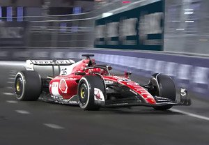 Ferrari SF-23 Las Vegas GP 2023 C.Leclerc (ケース有) (ミニカー)
