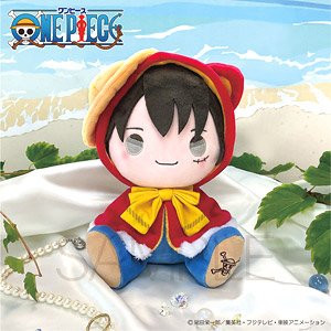 One Piece Kemopon Plush Monkey D. Luffy (Anime Toy)