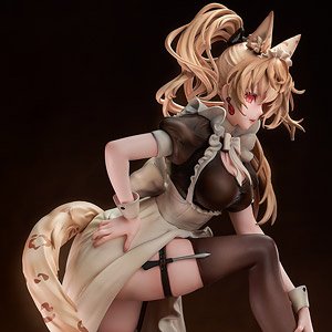 Battle Maid Crossbreed Bengal Cat Maria (1/7 Scale) w/Bonus Item (PVC Figure)