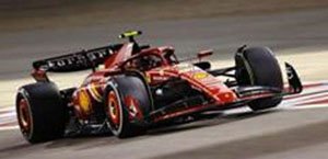 Scuderia Ferrari SF-24 No.55 3rd Bahrain GP 2024 Carlos Sainz (ミニカー)