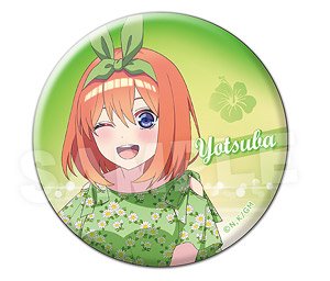映画「五等分の花嫁」 缶バッジ Ver. 砂浜デート 04中野四葉 (キャラクターグッズ)