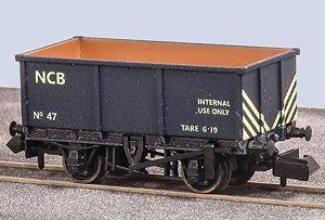 イギリス国鉄 鉄鉱石運搬用 ティプラーワゴン NCBカラー 【NR-1505B】 ★外国形モデル (鉄道模型)