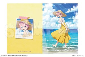 映画「五等分の花嫁」 A4クリアファイル Ver. 砂浜デート 01中野一花 (キャラクターグッズ)