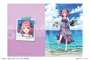 映画「五等分の花嫁」 A4クリアファイル Ver. 砂浜デート 02中野二乃 (キャラクターグッズ)