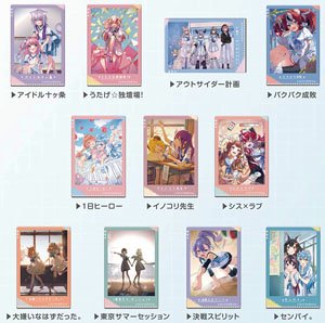 スクエアCANバッジ ホロライブ×ハニーワークスコラボ (11個セット) (キャラクターグッズ)
