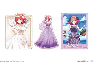 映画「五等分の花嫁」 ステッカーセット 02中野二乃 (キャラクターグッズ)