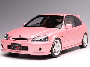 Honda Civic Type R (EK9) Full Opening and Closing Pink (Diecast Car)