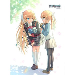 Little Busters! B2 Tapestry (Saya Tokido & Aya) (Anime Toy)