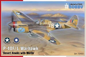P-40F/L ウォーホーク `マーリンエンジン搭載ホーク` (プラモデル)
