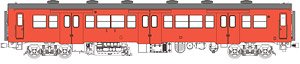 1/80(HO) J.N.R. KIHA30 Metroporitan Area Color, Un-powered (Pre-colored Completed) (Model Train)