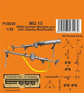 MG 15 Machine Gun with Infantry Modification (Plastic model)