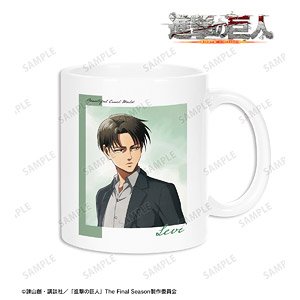 Attack on Titan [Especially Illustrated] Levi Walking & Watercolor Style Ver. Mug Cup (Anime Toy)