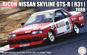 RICOH NISSAN SKYLINE GTS-R (R31 Gr.A 1988) (Model Car)