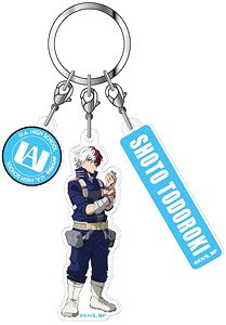 Three Concatenation Acrylic Key Ring My Hero Academia 05 Shoto Todoroki (Anime Toy)