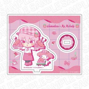 Animation [Welcome to Demon School! Iruma-kun] x Sanrio Characters Acrylic Stand Alice Asmodeus x My Melody sweets Ver. (Anime Toy)