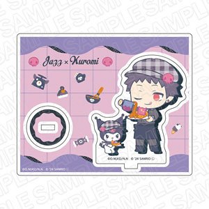 Animation [Welcome to Demon School! Iruma-kun] x Sanrio Characters Acrylic Stand Andro M. Jazz x Kuromi sweets Ver. (Anime Toy)