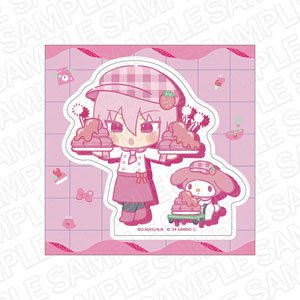 Animation [Welcome to Demon School! Iruma-kun] x Sanrio Characters Die-cut Sticker Alice Asmodeus x My Melody sweets Ver. (Anime Toy)