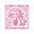 Animation [Welcome to Demon School! Iruma-kun] x Sanrio Characters Die-cut Sticker Alice Asmodeus x My Melody sweets Ver. (Anime Toy) Item picture1