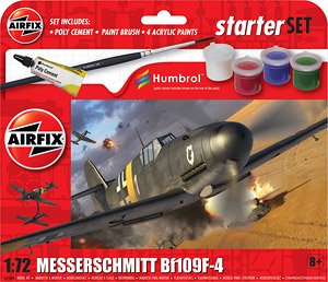 Starter Set - Messerschmitt Bf109F-4 (Plastic model)