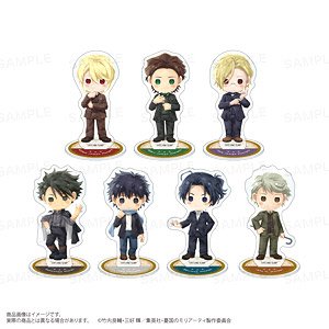 [Moriarty the Patriot] Trading Acrylic Stand (Charamage) (Set of 7) (Anime Toy)